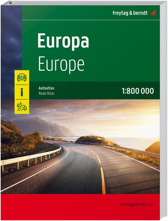 Produktbild Europa, Autoatlas 1:800.000, freytag & berndt