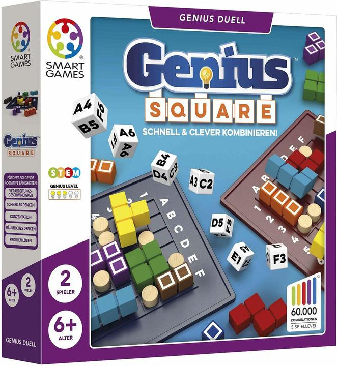 Actual product image Magni Puzzle game The Genius Square (German)