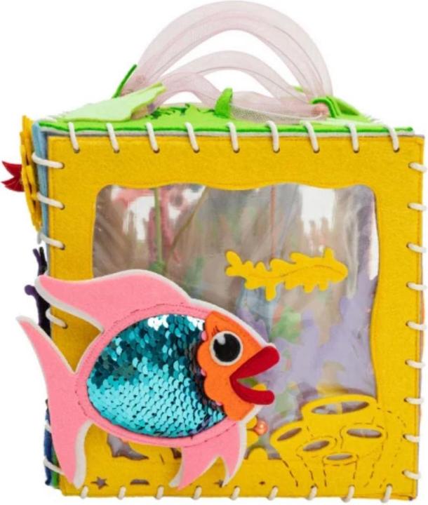 Image du produit Montessori CUBE MOTEUR - LIVRE MOLLE - Sensory Board - Cube Miracle Aquarium - Montessor® - Plaisir d'apprendre