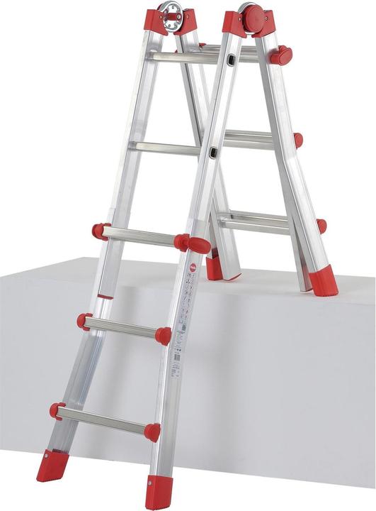 Produktbild Hailo Teleskopleiter (Teleskopleiter, Mehrzweckleiter, 53 cm)