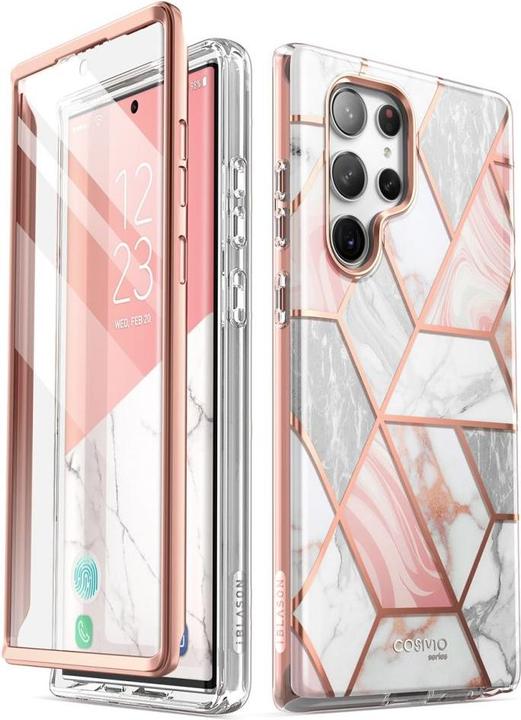 Produktbild Supcase Cosmo Galaxy S23 Ultra Marble Pink (Samsung Galaxy S23 Ultra)