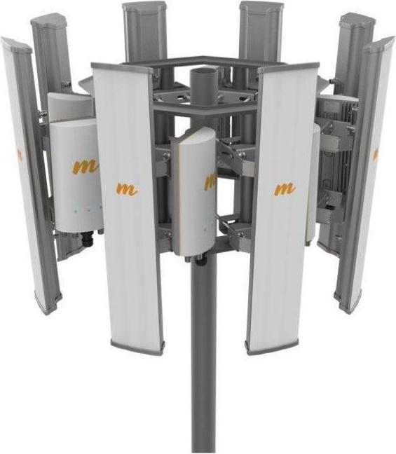 Produktbild Mimosa 100-00084(N5-45X4) - N5-45x4 Sektorschrägantenne 45°, 22dBi, 4x N-Buchse (4G)