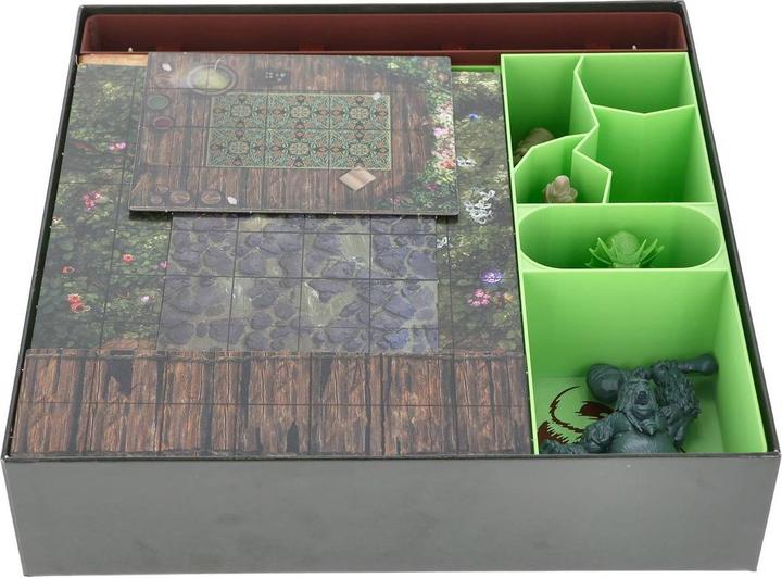 Actual product image Feldherr Organiser Insert for HeroQuest (2021) - The Jungle of Delthrak - Br (Plastic)
