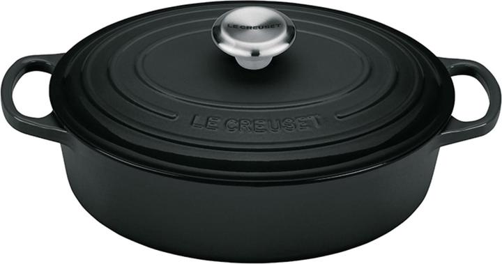 Actual product image Lecreuset Le Creuset Cast Iron Gourmet Roaster Oval (27 cm, Casserole + Stewpot, Cast iron, Enamel)