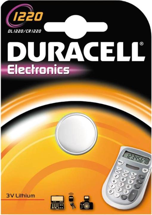 Immagine prodotto Duracell Elettronica (1 pz., CR1220, 35 mAh)
