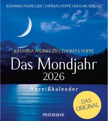 Produktbild Das Mondjahr 2026 - Abreisskalender (11.5 x 13 cm, Harter Einband, Deutsch)
