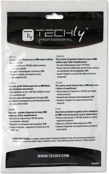 Produktbild Techly SC M-M 1m (1 m)