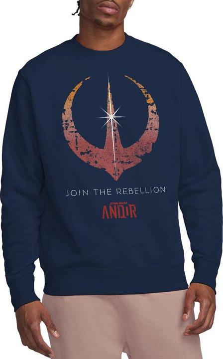 Actual product image Star Wars Unisex Adult Join The Rebellion Sweatshirt (XXL)