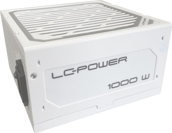 Image du produit LC-Power Bloc d'alimentation 1000W LC1000MW Modular V3.1 (80+Gold)white (1000 W)