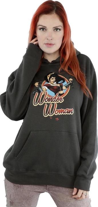 Immagine prodotto Wonder Woman Felpa con Cappuccio Distintivo Donna (M)