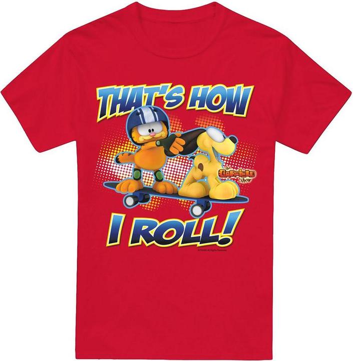 Garfield How I Roll TShirt