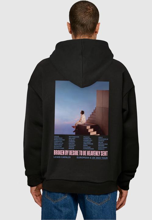 Produktbild Merchcode Lewis Capaldi - Tour grabsheet 1 Ultra Heavy Hoody - 116289 (S)