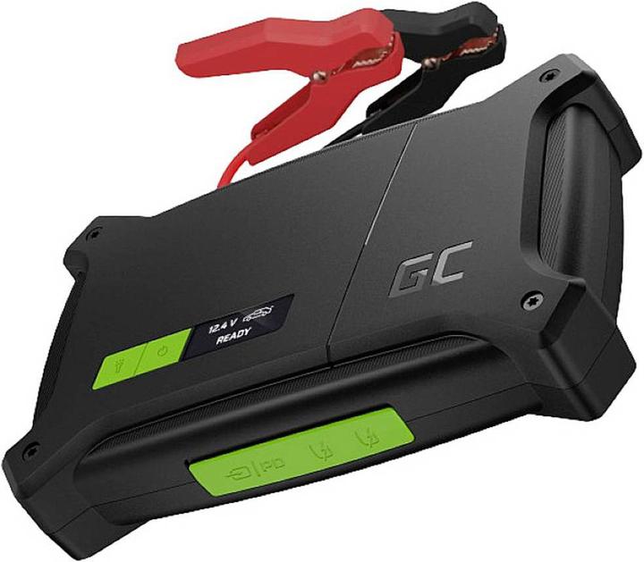 Produktbild GreenCell Ladegerät und Starthilfe Powerbank (16000 mAh, 80 W, 59.20 Wh)