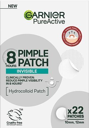 Actual product image Garnier Hydrocolloid Patches For Skin Imperfections Pure Active Pimple Patch - 22 Pieces