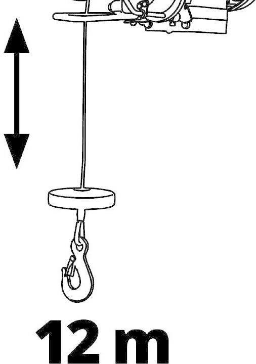 Actual product image Einhell Rope hoist TC-EH 250