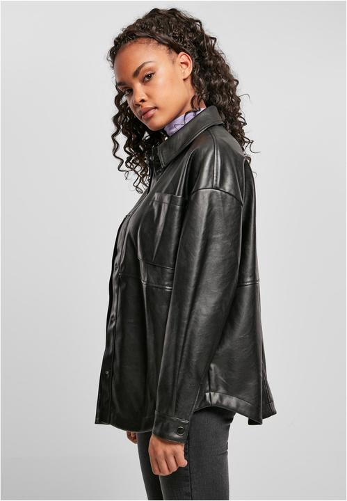 Immagine prodotto Urban Classics Maglietta da donna in finta pelle (4XL)