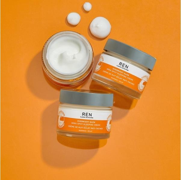 Produktbild Ren Overnight Glow Dark Spot Sleeping Cream (50 ml)