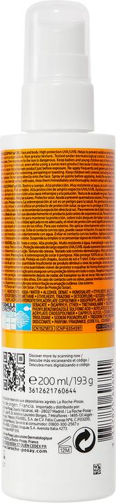 Actual product image La Roche Posay Anthelios Invisible Spray (Sun spray, SPF 30, 200 ml, 245 g)