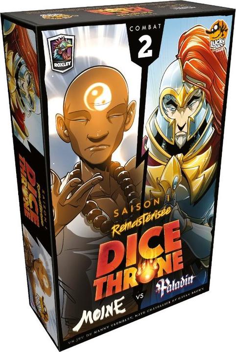 Produktbild Dice Throne S1 - Moine VS Paladin (Französisch)
