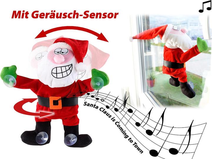 Immagine prodotto Infactory Babbo Natale canterino e danzante con sensore sonoro