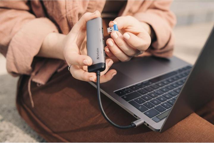 Actual product image Verbatim Multiport (USB-C, 4 Ports)