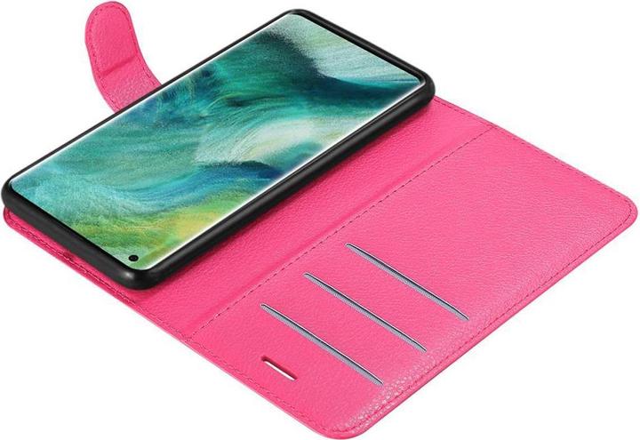 Actual product image Cadorabo Book with stand function cover (Oppo Find X2 Pro)