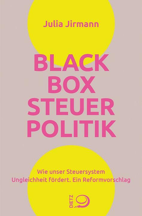 Actual product image Blackbox Steuerpolitik (German, Julia Jirmann, 2024)