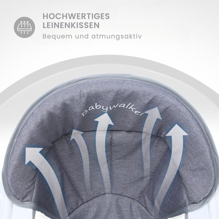 Image du produit Hermex Chariot de marche Baby Walker Chariot de marche sans marche Aide à la marche pour les jeunes enfants