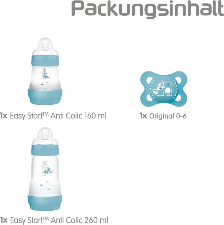 Produktbild MAM Easy Start Starter Set S, 0+ M, blau (420 ml)
