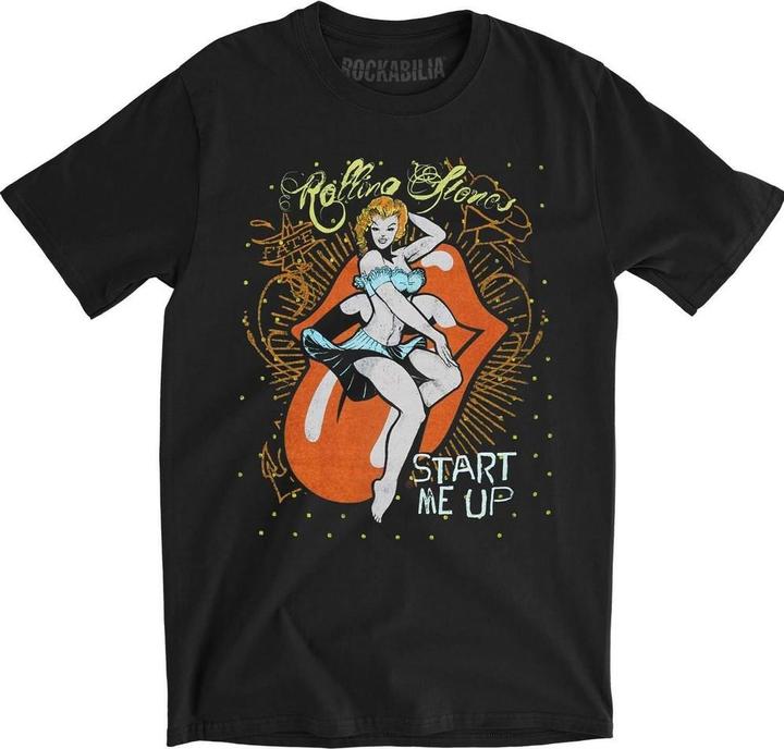 Immagine prodotto The Rolling Stones Start Me Up Maglietta Adulto Unisex (XL)