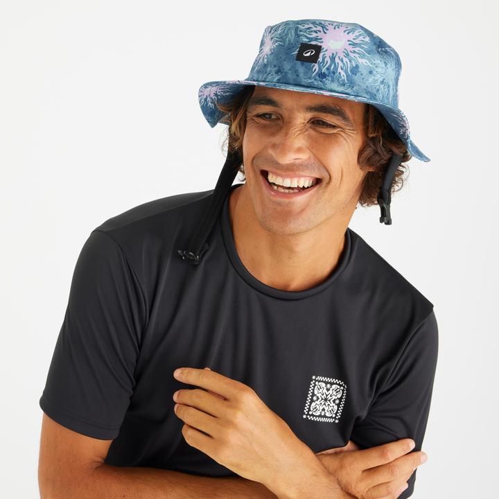 Image du produit Olaian Chapeau de surf Adulte - 500 yingyang bleu (Taille unique)