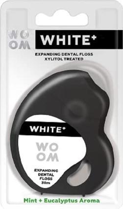 Image du produit Woom Brand White+ expanding dental floss refreshing breath 30m