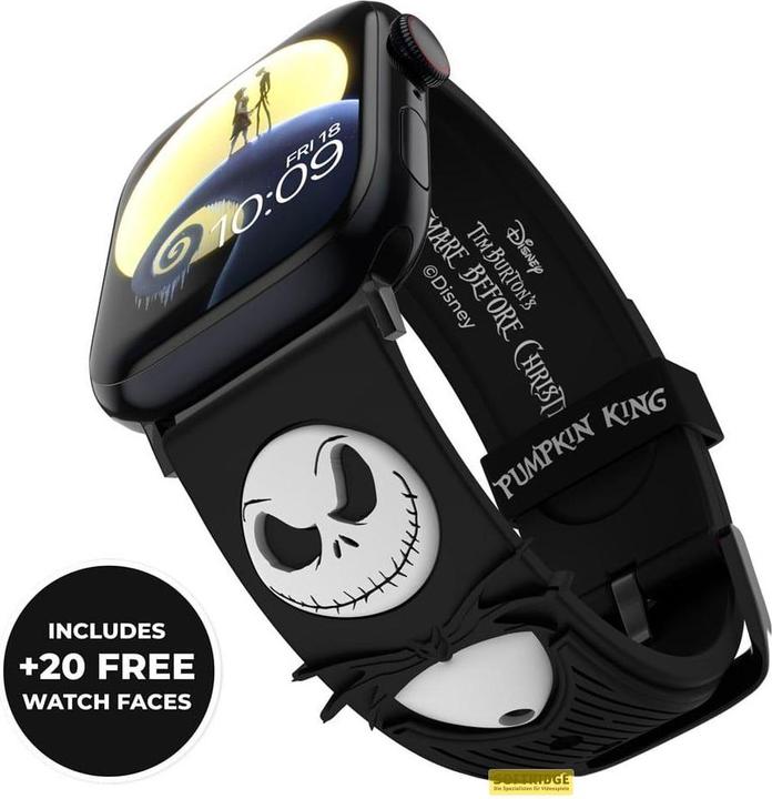 Image du produit Moby Fox Nightmare Before Christmas bracelet pour smartwatch Sculpted Jack