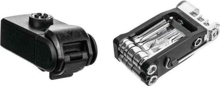 Produktbild Topeak Ninja TOOLBOX T16, inkl. Mini Tool 16 & QuickClick Adapter wasserfeste Tool Box, 16 Funktione
