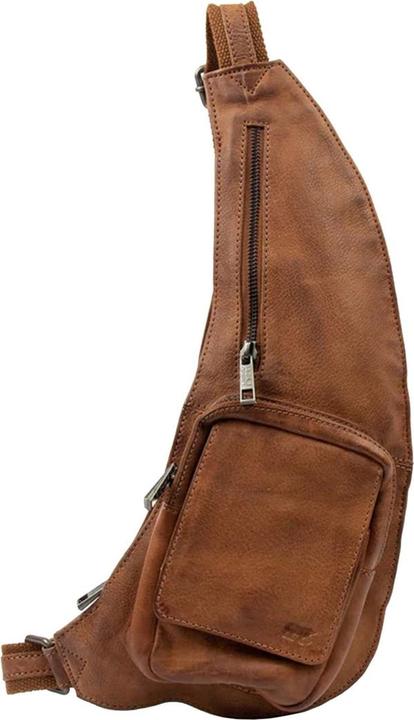 Bear Rock Bärende Design Ranee Crossbody Tas Cognac