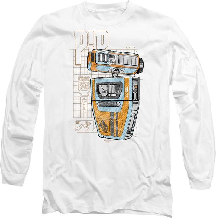 Immagine prodotto Star Wars Pip Droid Maglietta Planimetria Adulto Unisex (L)