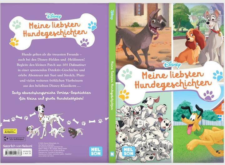 Produktbild Disney Vorlesebuch: Meine liebsten Hundegeschichten (Deutsch, 2025)