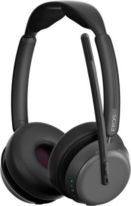 Produktbild EPOS IMPACT 1060 ANC Stereo Bluetooth Headset mit Active Noice Cancelling (ANC) (Kabellos, Kabelgebunden, USB-C)