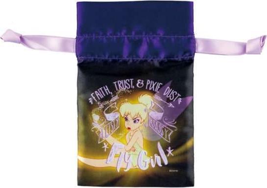 Image du produit Disney Store Club - Sac Fée Clochette avec cordon de serrage en miroir scintillant et satin
