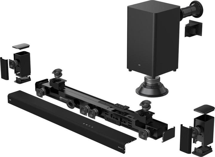 Produktbild JVC Soundbar TH-E874B 5.1.2 Wireless Sub Dolby A. (520 W, 5.1.2 Kanal)