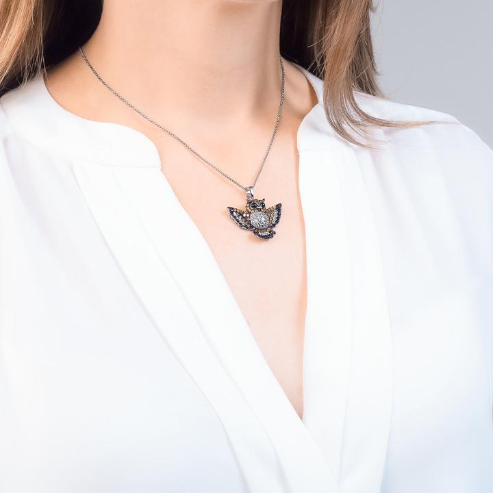 Produktbild Seinerzeit Lucas Eulen Anhänger (Silber 925)