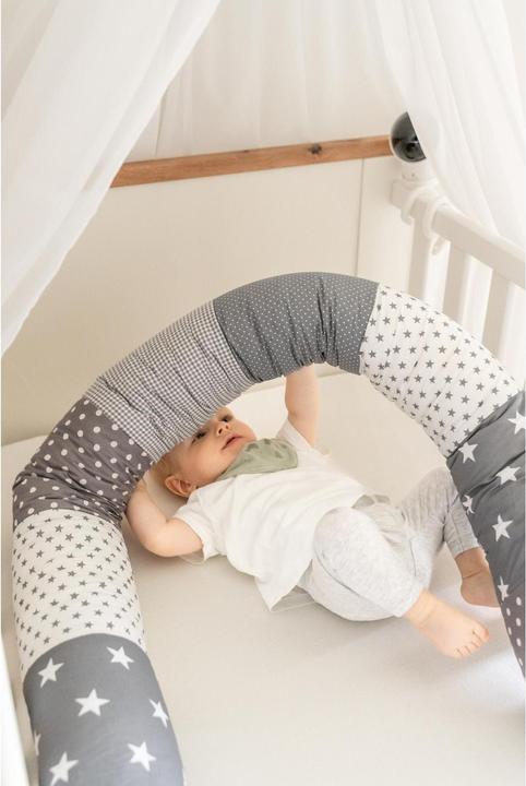 Actual product image Ullenboom Nest snake gray stars 300 cm