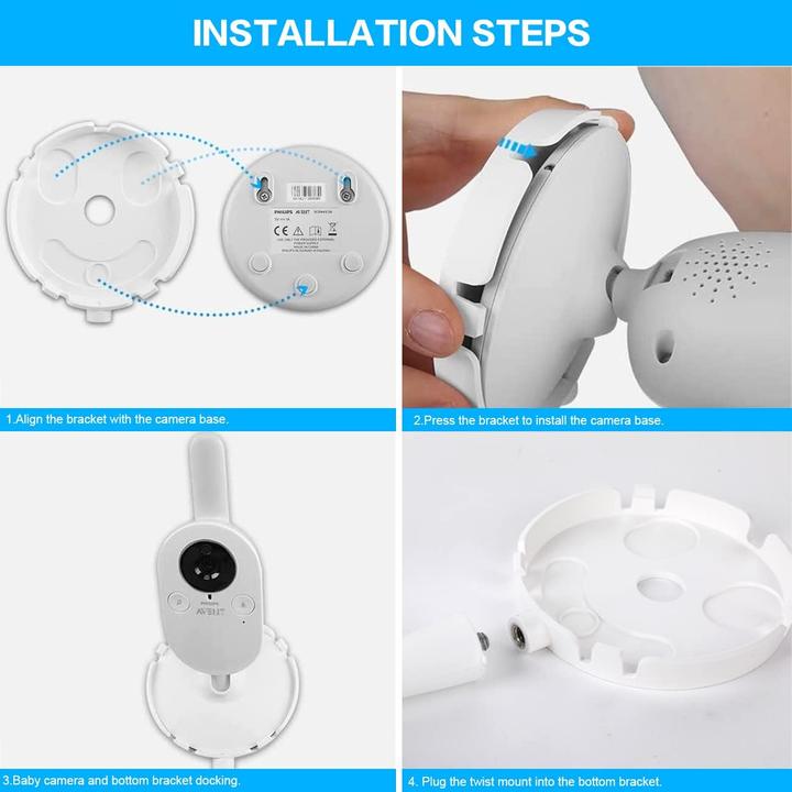 Image du produit Lyeiaa Support moniteur pour babyphone