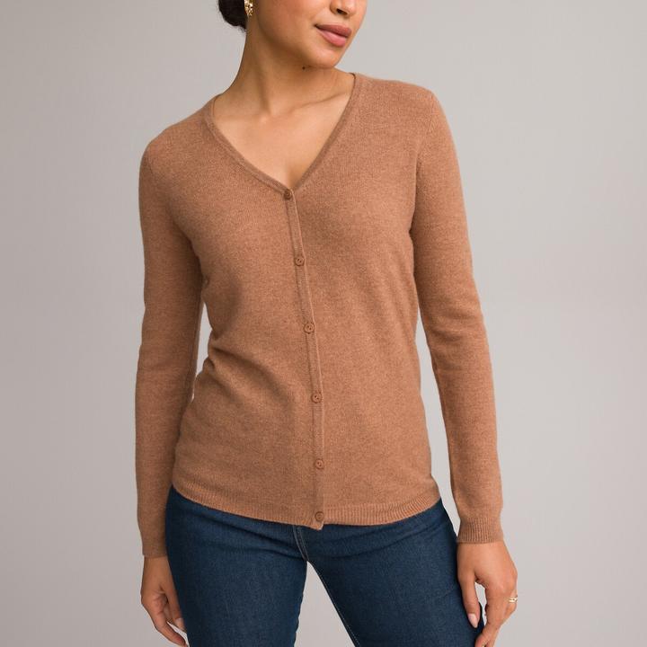 Image du produit Anne Weyburn Cardigan fin en pur cachemire (50)