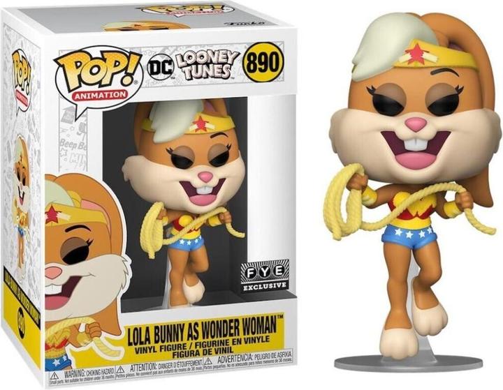 Image du produit Funko Pop! Looney Tunes : Lola Bunny Wonder Woman (890) EXM