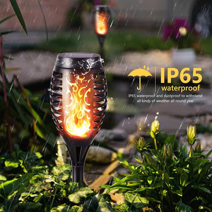Image du produit Lumina Swiss 12x LED Flamme solaire (120 lm, IP65)