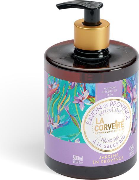 Image du produit La Corvette savon liquide jardins en Provence liq (Savon liquide, 500 ml)
