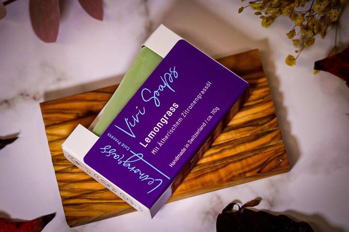Actual product image Vivi Soaps Lemongrass Soap (Hard soap)