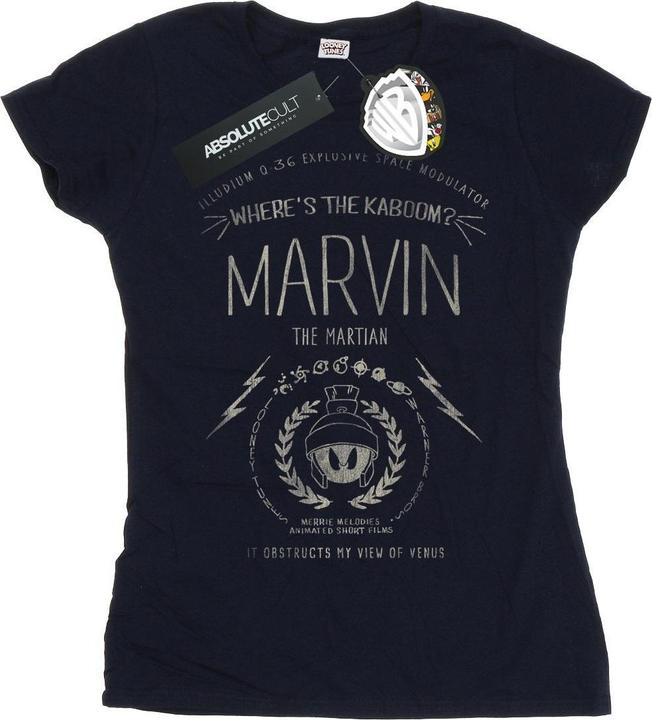 Looney Tunes Marvin The Martian Where's The Kaboom TShirt (XXL)