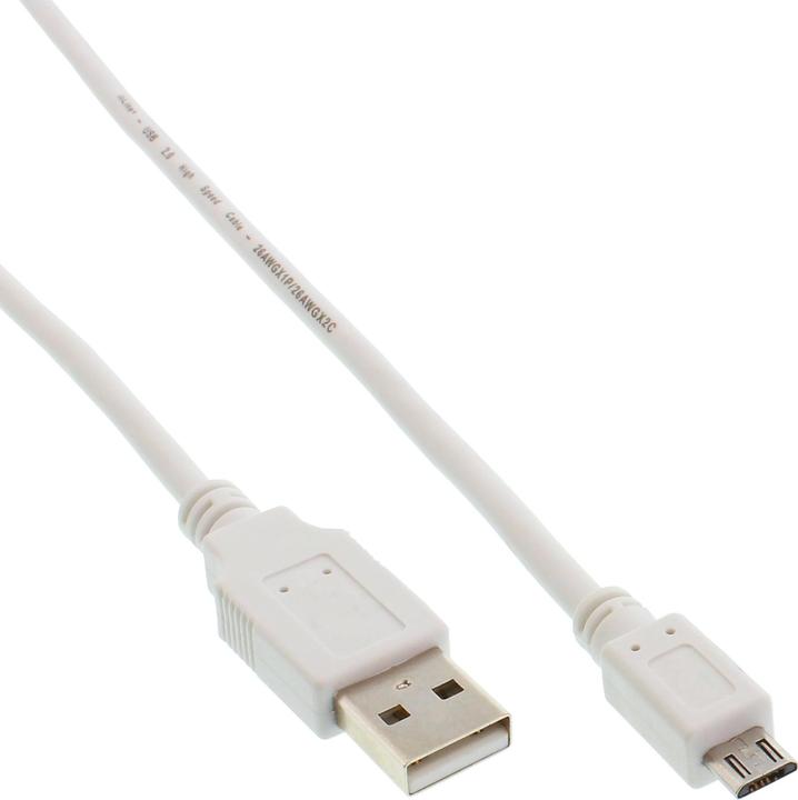 Actual product image InLine USB A – Micro USB B (0.50 m, USB 2.0)